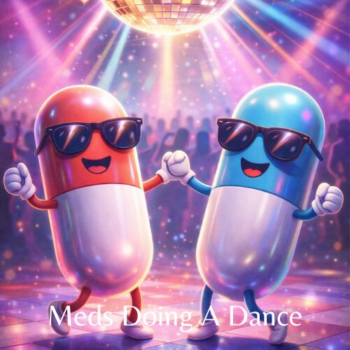 Meds Doing A Dance | Comfort In The Chaos